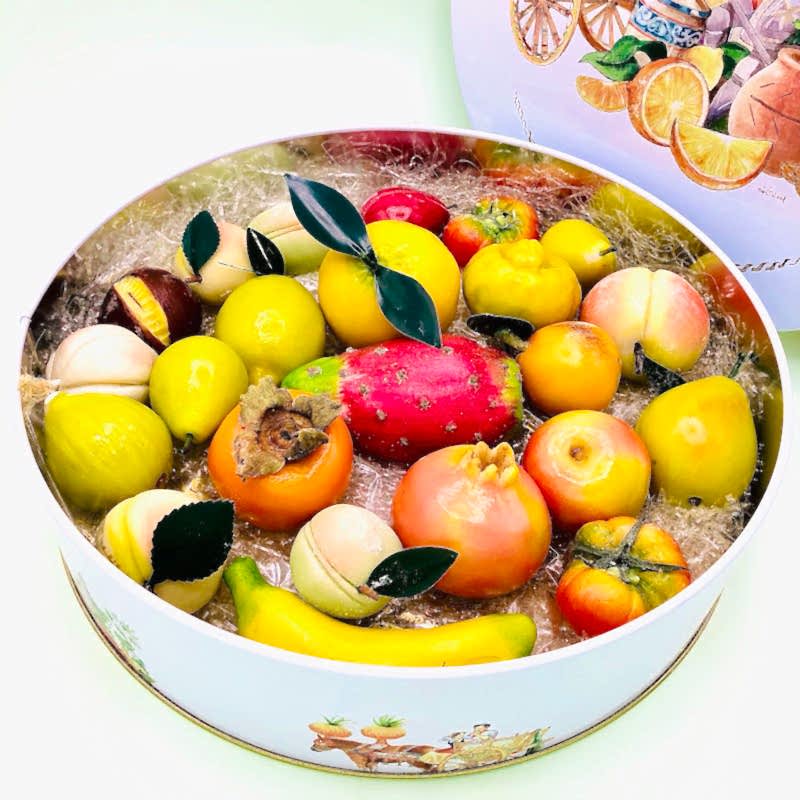 Immagine di Confezione in latta Frutta Martorana 2 Kg